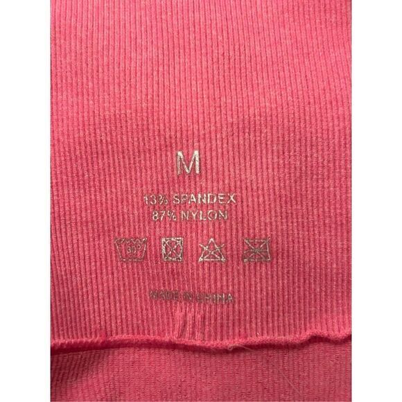 NVGTN Coral NV Seamless Leggings Medium Butt Scrunch EUC - Picture 9 of 10